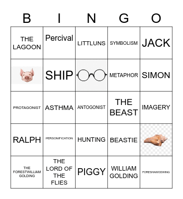 L O T F ! Bingo Card