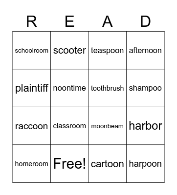 PFR 3 - Week 1 Bingo Card