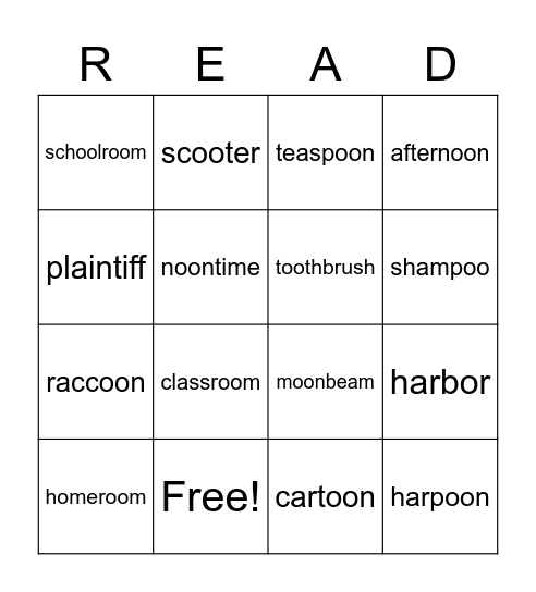 PFR 3 - Week 1 Bingo Card