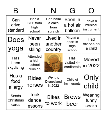 Litigation Group Bingo Card