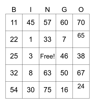 Bingo Queen Bingo Card