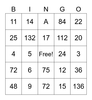 New Wave Engagement Bingo Card