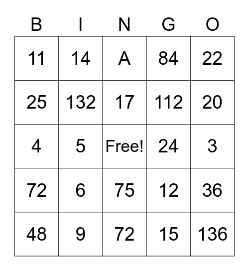 New Wave Engagement Bingo Card