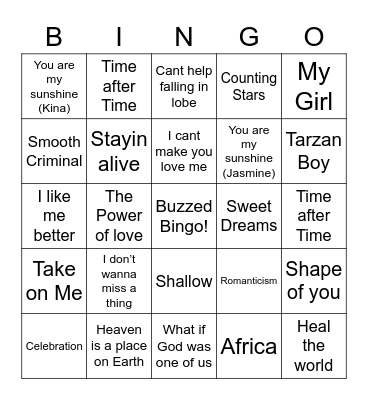 Cover Artists & 80s Bingo Card