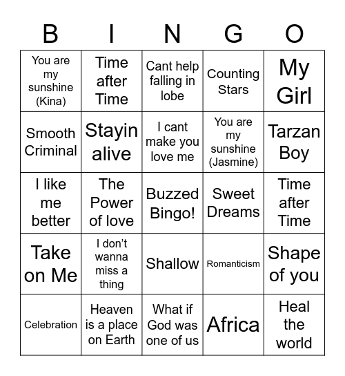Cover Artists & 80s Bingo Card