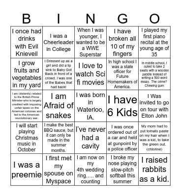 PayTrace Bingo 1  Bingo Card