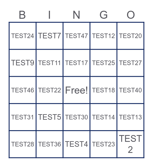 EJM 2023 Sales Meeting BINGO Card