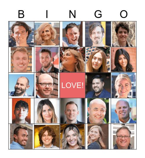 DRG Valentines Bingo Card