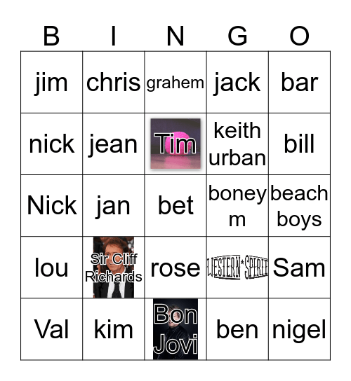 Westernspirit Linedance Bingo Card