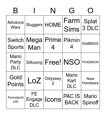 Direct 2/8/23 Bingo Card