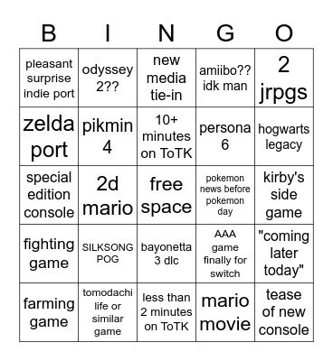 2/8 direct bingo Card
