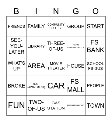 MORE UNIT 5 REVIEW Bingo Card