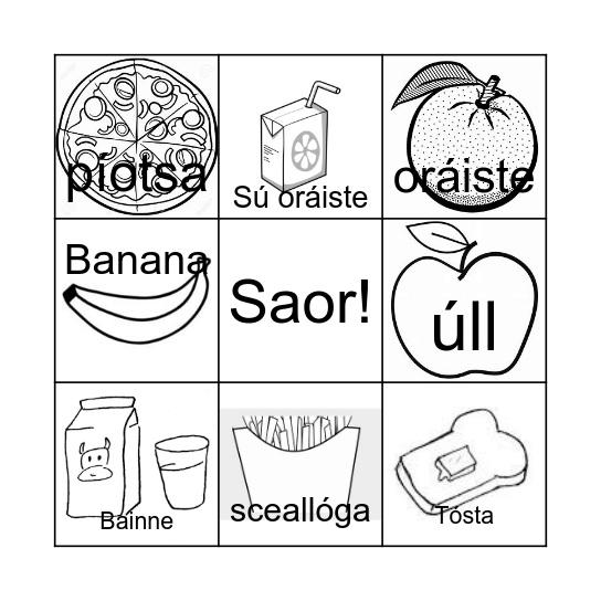 Bia Bingo Card