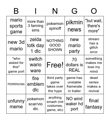 direct bingo Card