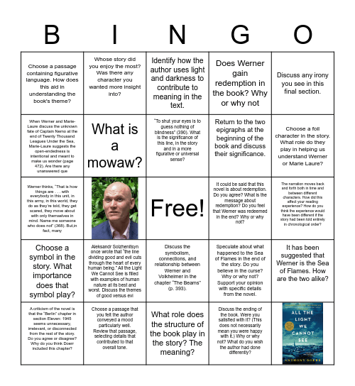 ATLWCS Bingo Card