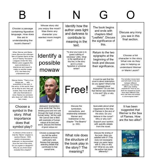 ATLWCS Bingo Card