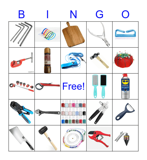 TVE BINGO! Bingo Card