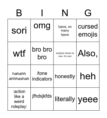 alma bingo Card
