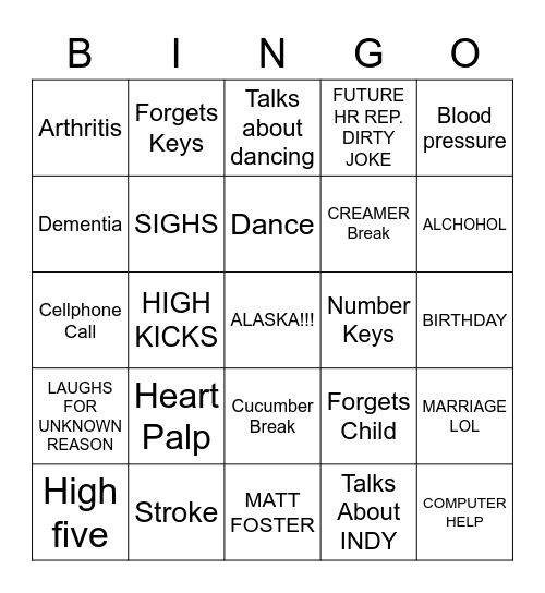 Number Bingo 1-75 Bingo Card