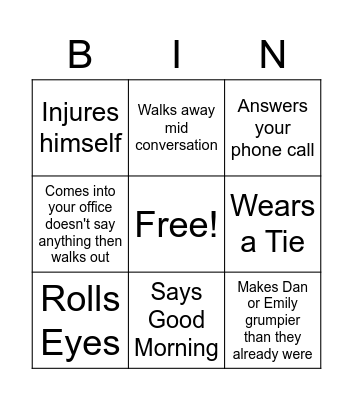 Mark Bingo (2023 Edition) Bingo Card