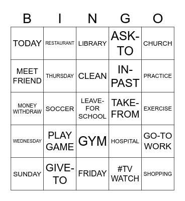 Unit 5 (5.1-5.3) Bingo Card