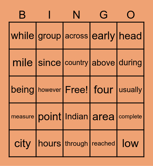 Evelyn 2-23 Bingo Card
