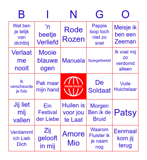 Smartlappen Bingo Card