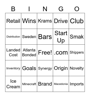 Heck YA! Bingo Card