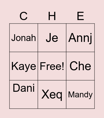 HAPPY BIRTHDAY Bingo Card