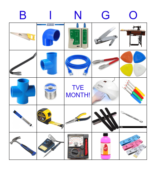 TVE MONTH! Bingo Card