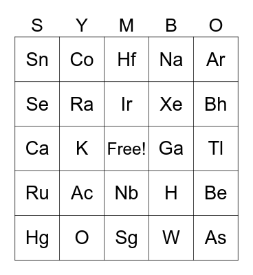 PNHS Science Fair Event 2023 Bingo Card