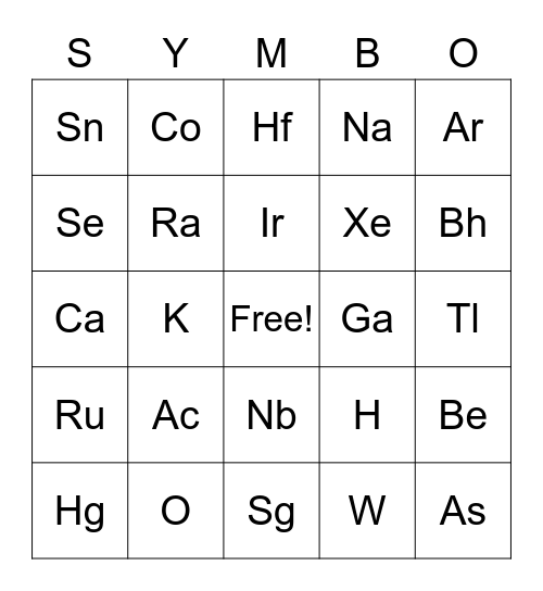 PNHS Science Fair Event 2023 Bingo Card