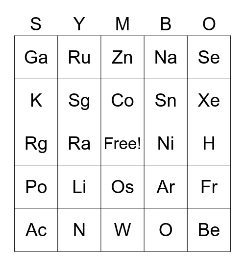 PNHS Science Fair Event 2023 Bingo Card