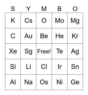 PNHS Science Fair Event 2023 Bingo Card