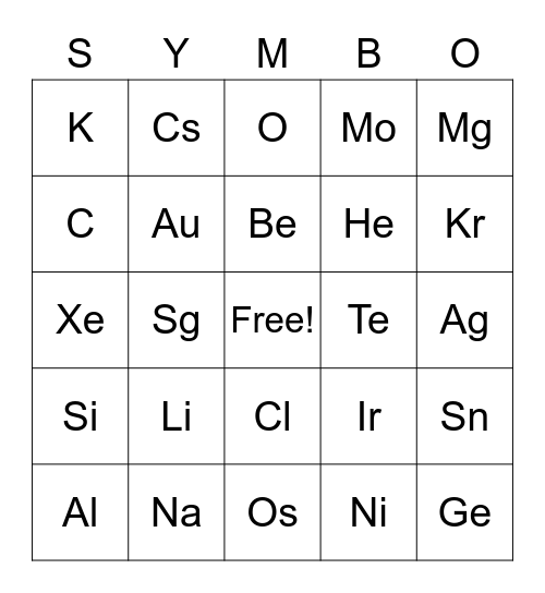 PNHS Science Fair Event 2023 Bingo Card