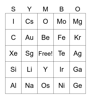 PNHS Science Fair Event 2023 Bingo Card