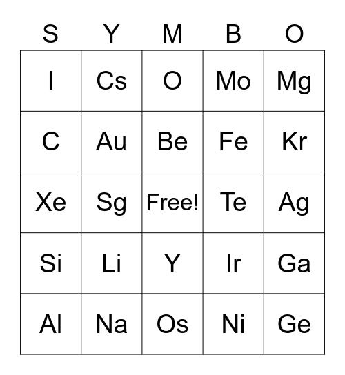PNHS Science Fair Event 2023 Bingo Card