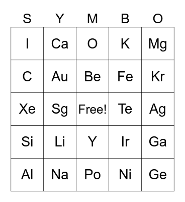 PNHS Science Fair Event 2023 Bingo Card