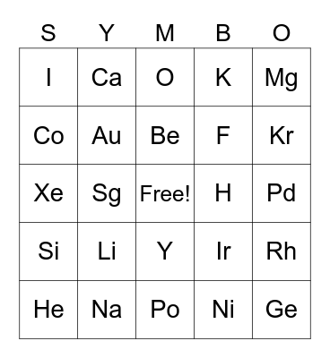 PNHS Science Fair Event 2023 Bingo Card