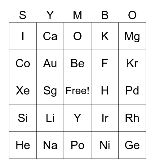 PNHS Science Fair Event 2023 Bingo Card