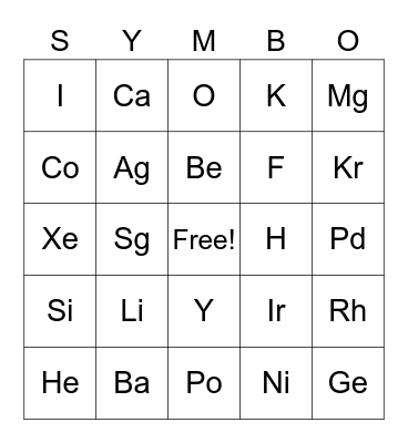 PNHS Science Fair Event 2023 Bingo Card