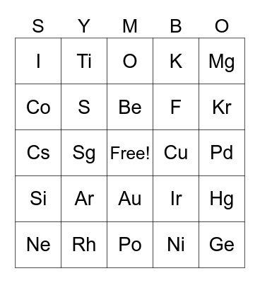 PNHS Science Fair Event 2023 Bingo Card