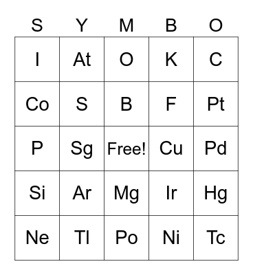 PNHS Science Fair Event 2023 Bingo Card