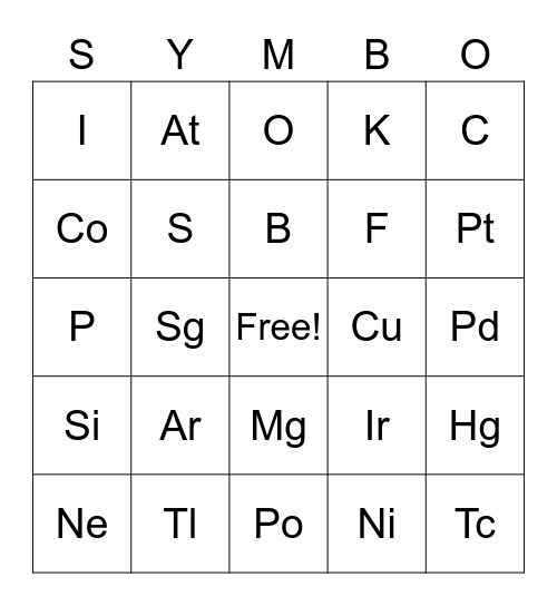 PNHS Science Fair Event 2023 Bingo Card