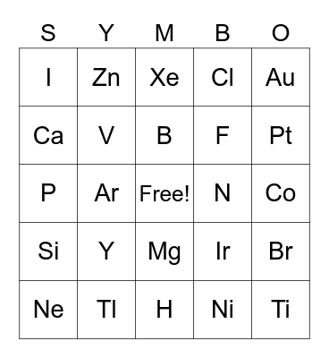 PNHS Science Fair Event 2023 Bingo Card