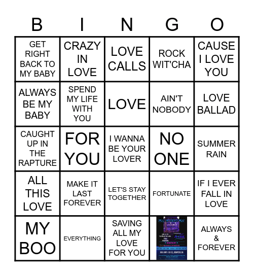 LOVEFEST ETH Bingo Card