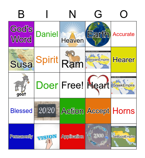 Kingdoms in Conflict: Perfect Vision Bingo Card