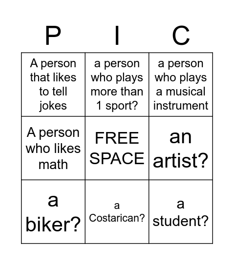 Are you... Bingo Card