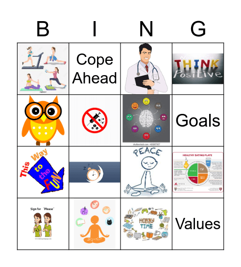 ABC PLEASE Bingo Card