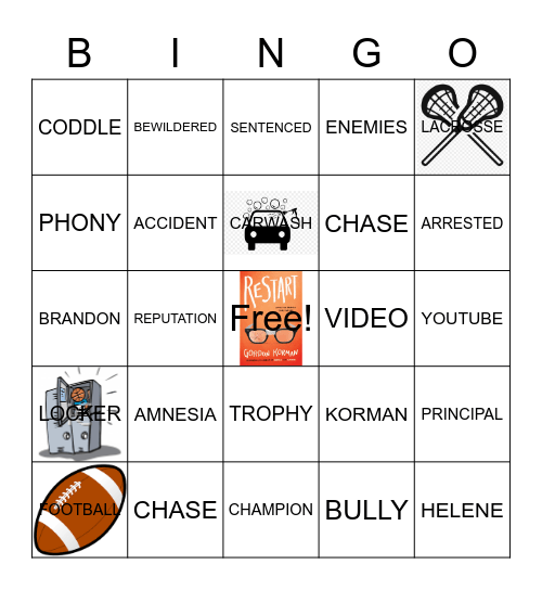 RESTART BINGO Card